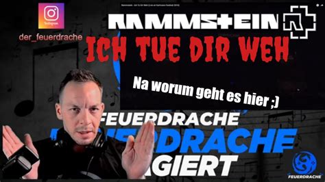 Reaktion Auf Rammstein Ich Tue Dir Weh Live Reaction Analyse