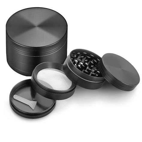 40mm 4 layer zinc alloy herb grinder spice grass weed tobacco smoke grinders for men smoking