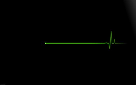 Green Hospital Machine Heartbeat Line Heartbeat Hd Wallpaper