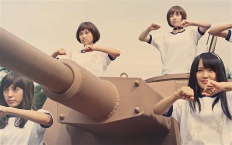 Live Action “girls Und Panzer” Girls Dance And Wash A Tank In