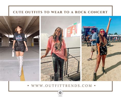 Rock Concert Outfit Ideas For Women