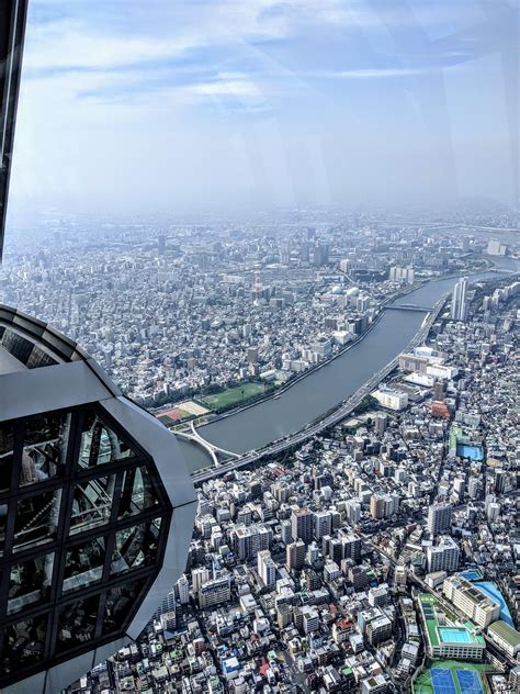 View Of Tokyo From The Skytree Worth The ¥3000 Admission Fee For A