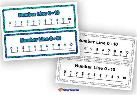 Number Line 1 20 By Living The Life With Mrs Ledbetter 8 Best Images