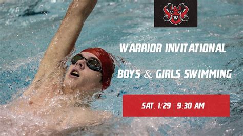 Warrior Invite Boys And Girls Swimming Wtv Live Varsity Swim And Dive