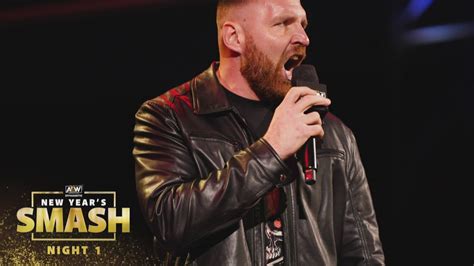 Jon Moxley Is Back Listen To What He Had To Say Aew New Year S Smash Night 1 1 6 21 Youtube