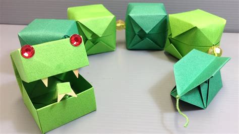 Cute Origami Snake Easy Craft Project Youtube