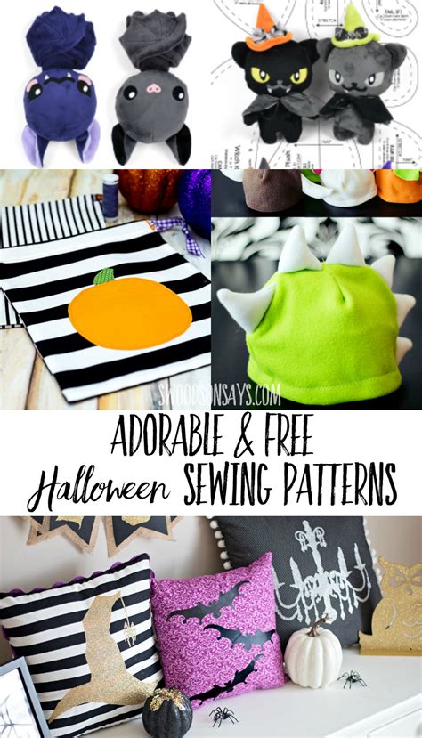 20 Halloween Sewing Projects Swoodson Says