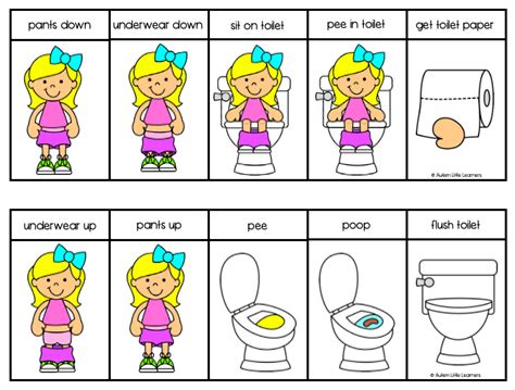Printable Toilet Training Pictures For Autism