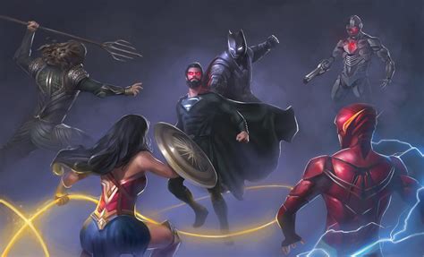 Fanart My Take On Superman Vs The Justice League With Superman In His