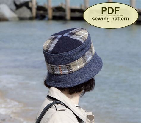 New Sewing Pattern To Make The Heacham Cloche Hat Pdf Hat Etsy
