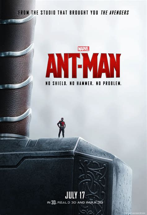 Marvel Releases Three New Posters For Upcoming Film Ant Man ~ Daps Magic