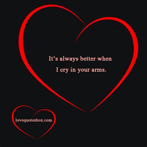 Quotes Being In Your Arms Quotesgram