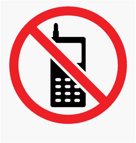 No Cell Phone Don T Use Mobile Phone Transparent Cartoon Free