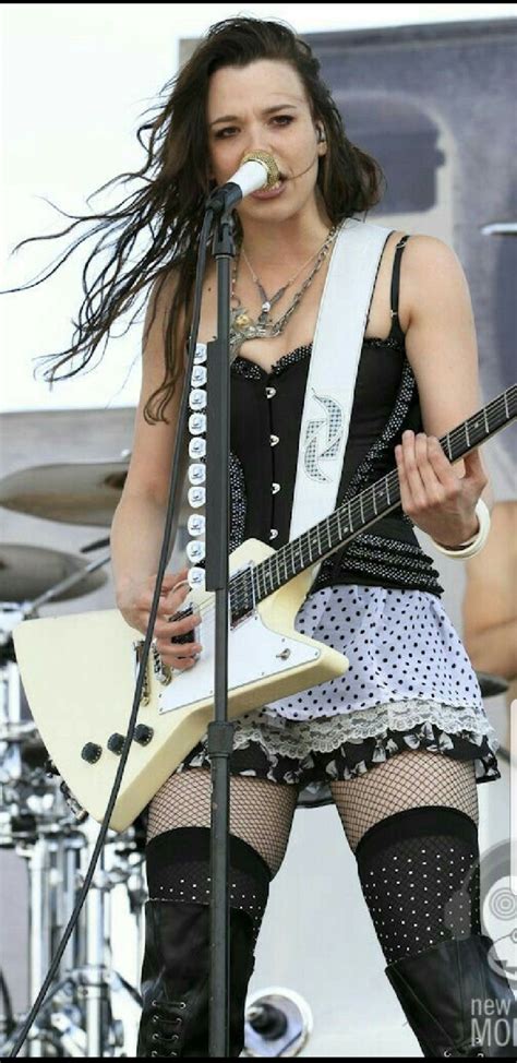 Chica Heavy Metal Heavy Metal Girl Lzzy Hale Halestorm Guitar Girl