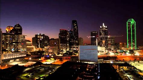 I can wait you until midday (noon). Dallas time lapse time-lapse photography - YouTube