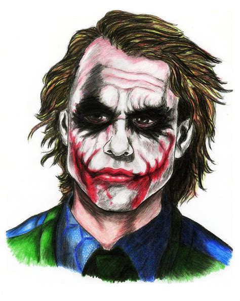 Share More Than 77 Joker Heath Ledger Sketch Super Hot Ineteachers