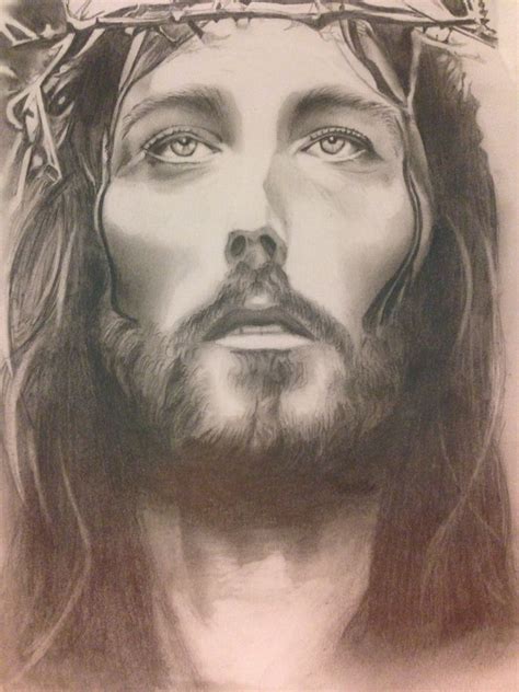 Jesus Drawing Jesus Drawings Sketches Art