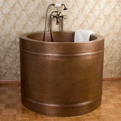 Traditional Japanese Soaking Tub Japanese Soaking Tubs Tub Stainless Steel Wood Comfort Bring