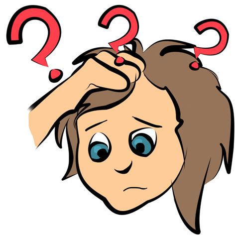 Confused Cartoon People Clipart Free Collection