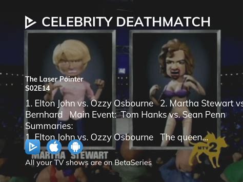 Watch Celebrity Deathmatch Season 2 Episode 14 Streaming Online