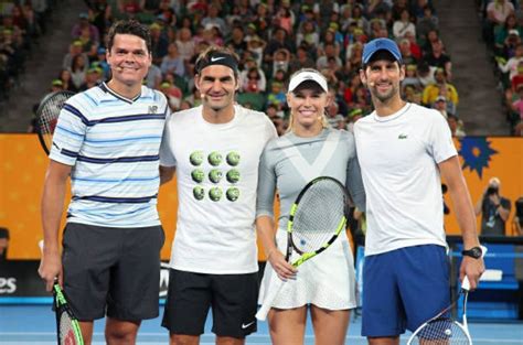 Versöhnlichere worte schlägt novak djokovic selber an. Roger Federer, Novak Djokovic und mehr besuchen den Kids Day