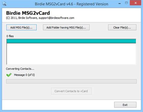 Birdie Msg To Vcard Converter Alternatives And Similar Software