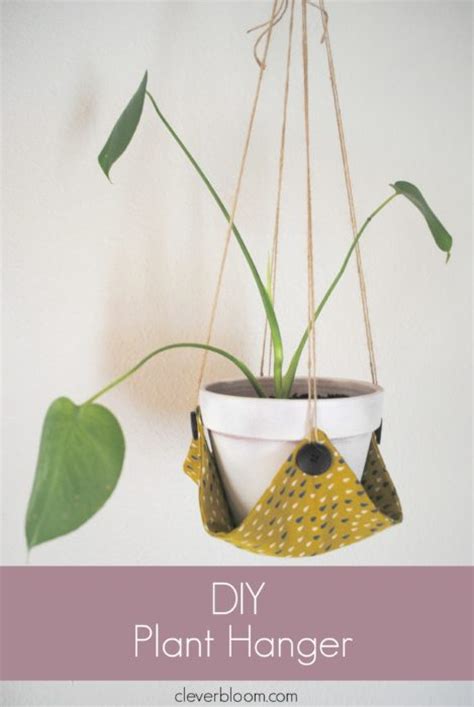 Diy Plant Hanger Clever Bloom