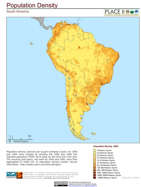 South America Population Density Population Density Per Flickr