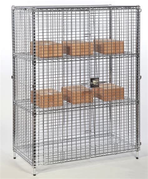 Mobile Chrome Mesh Security Cage Various Sizes Available Security