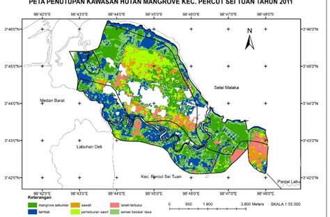 Analisis Perubahan Penutupan Kawasan Hutan Mangrove Di Kecamatan Percut