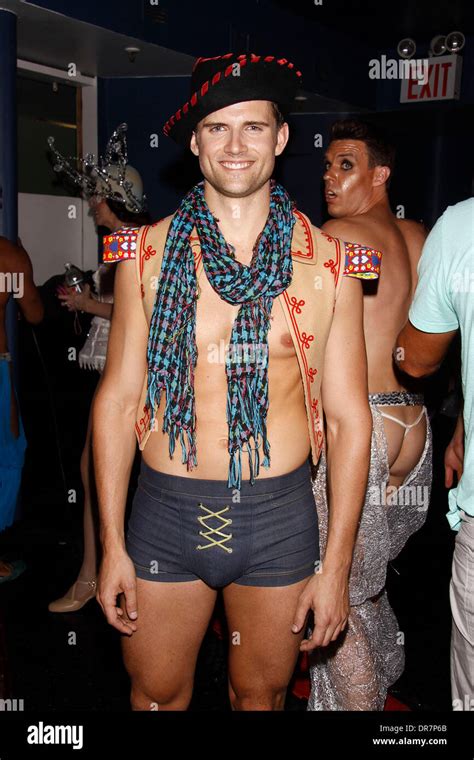 Kyle Dean Massey Broadway Bares 22 Happy Endings Charity Strip A Thon Held At Roseland