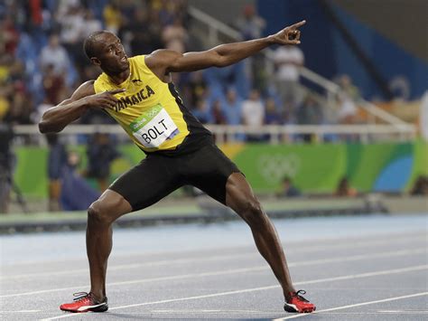 usain bolt s final 100 meter race there he goes ncpr news