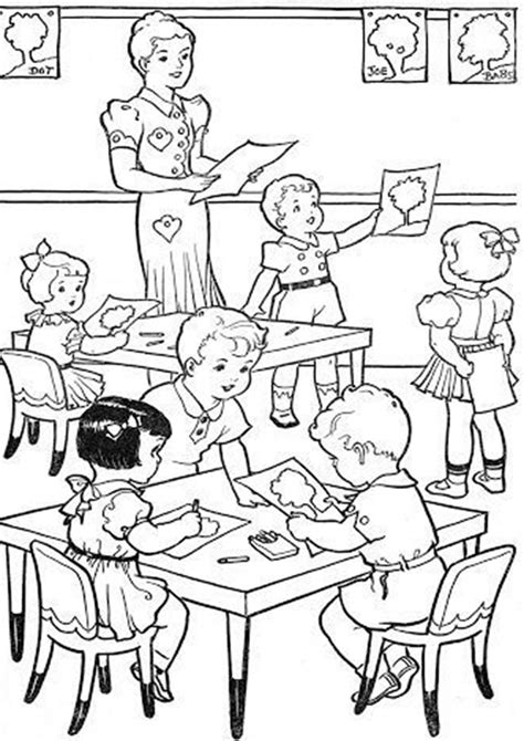 Free And Easy To Print School Coloring Pages Tulamama
