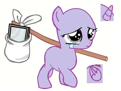 Mlp Base Sad Pony Sad Mlp Google Search Pony Drawing Bases