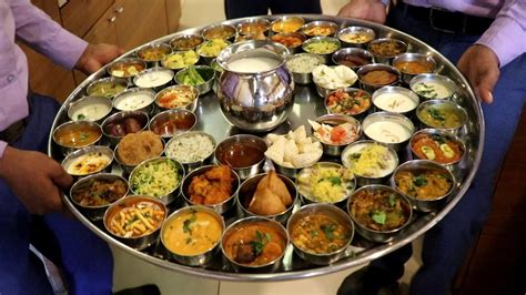 Indias Biggest Veg Thali 14 Kg Bhim Thali Platter With 54 Items