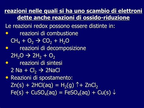 Ppt Reazioni Redox Powerpoint Presentation Free Download Id5091872