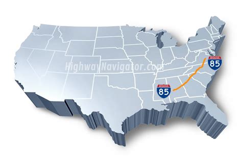 Interstate 85 Highwaynavigator