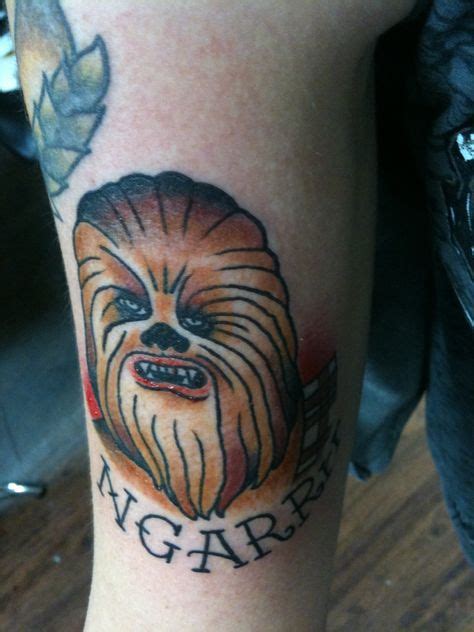 Chewbacca Tattoo By Kyle Holt At Allegiance Ink Tattoo Martinez Ga