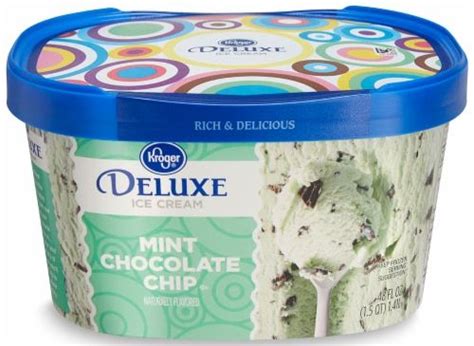 Stop into your local scoop shop and let us scoop you something extra euphoric. Kroger - Kroger® Deluxe Mint Chocolate Chip Ice Cream, 48 ...