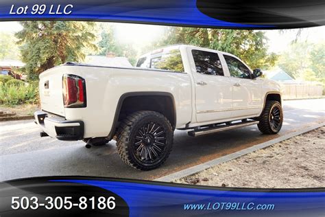 2018 Gmc Sierra 1500 Slt 4x4 V8 Auto Only 48k Leather Gps Lifted 33s
