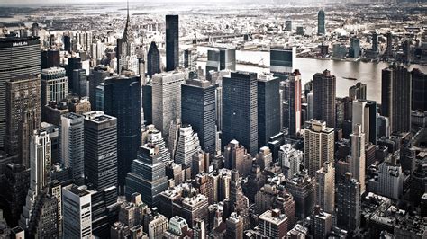 Landscapes Cityscapes Architecture Usa New York City Skyscrapers Empire