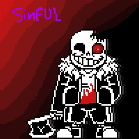 Horror Sans Pixel Art Its High Quality And Easy To Use