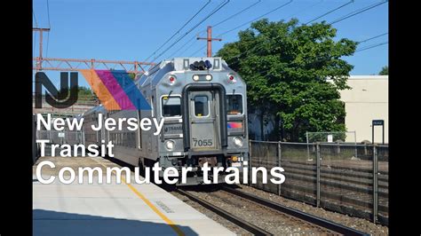 New Jersey Transit Commuter Trains August 2015 Youtube