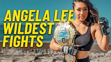 Angela Lee’s Wildest Fights In One Vidio