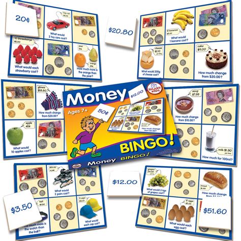 Australian Money Bingo Smart Kids Au