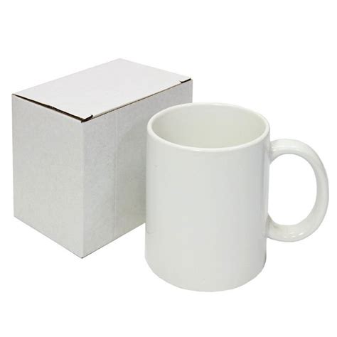 Plain White Ceramic Sublimation Mug For Ting Capacity 330 Ml Rs