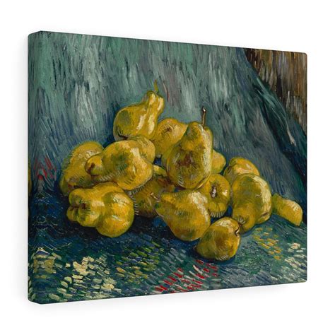 Still Life With Pears 1888 By Vincent Van Gogh Canvas Vincent Van Gogh