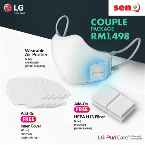 Lgs Bluetooth Connected Puricare Air Purifier Face Mask Is Now