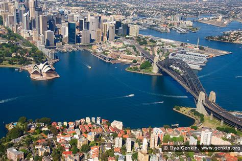 Sydney City Aerial View Image Fine Art Landscape Photography Ilya