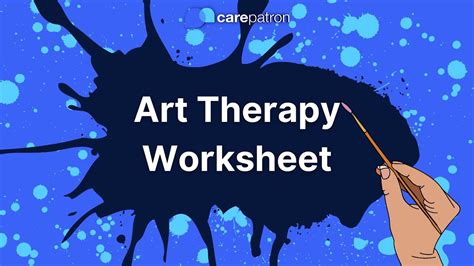 Art Therapy Worksheet - YouTube